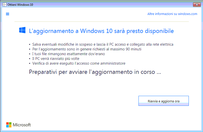 Annullare aggiornamento Windows 10 - 5