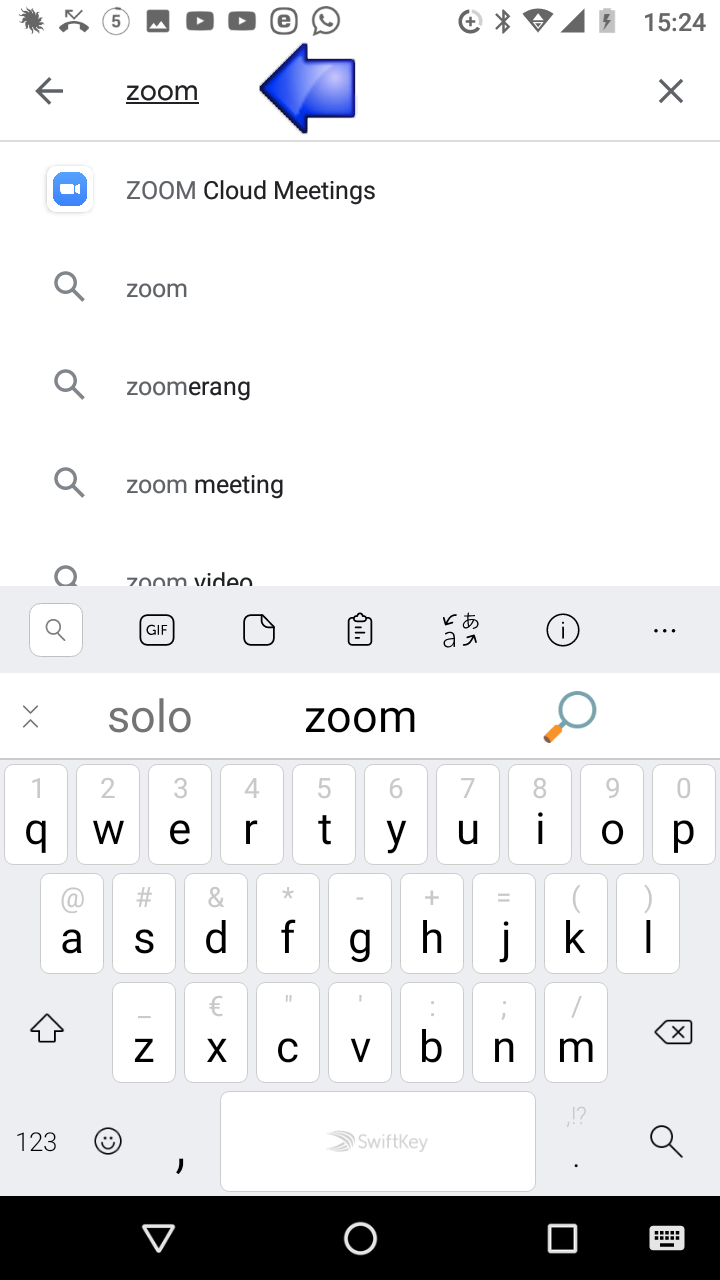 Installazione Zoom su Smartphone 03 Installazione Zoom su Smartphone 03