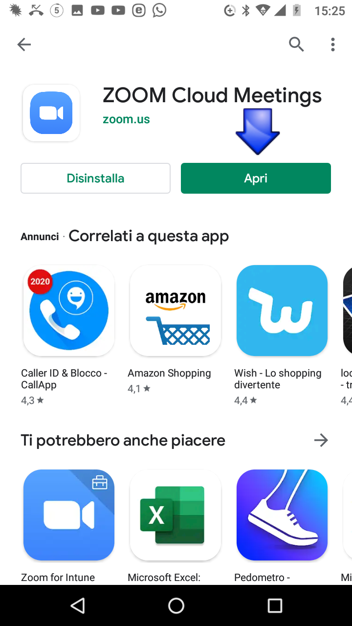 Installazione Zoom su Smartphone 05 Installazione Zoom su Smartphone 05